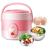 Nhật ký cuộc sống DFH-K6 hấp hộp cơm trưa với hộp ăn trưa điện sưởi ấm tự động cách nhiệt mini cắm hộp ủ cơm điện
