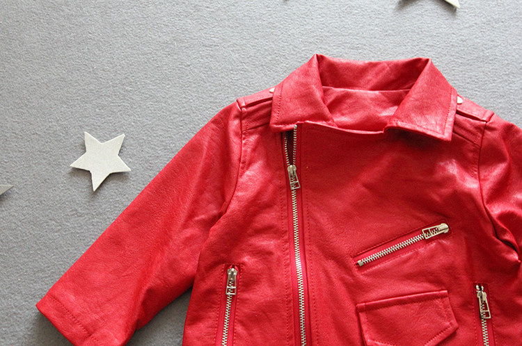 Blouson enfant en cuir PU - Ref 2159549 Image 13