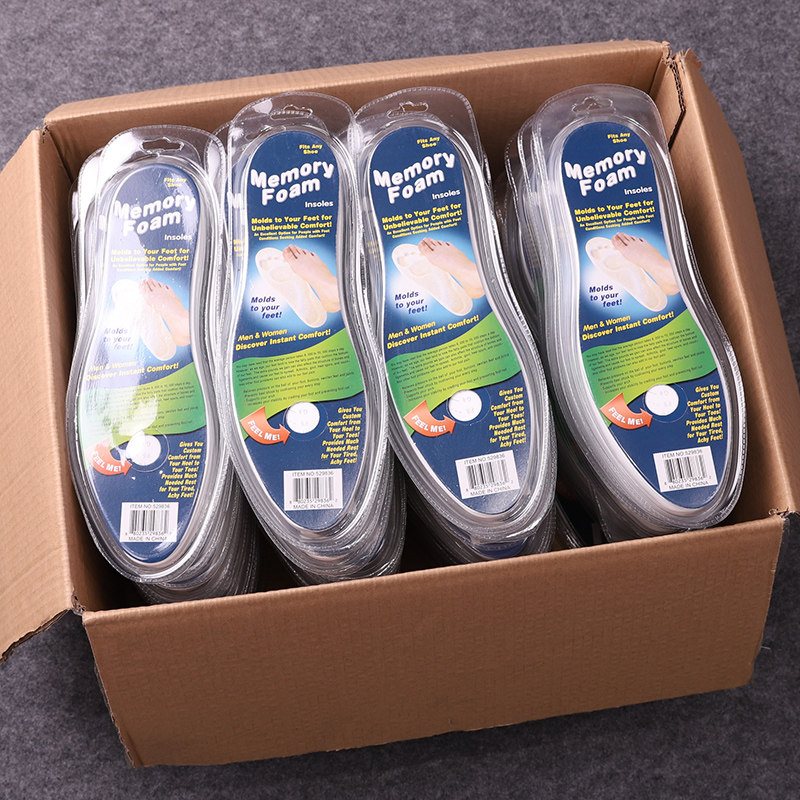 Arbitrary Tailoring Space Memory Cotton Sports Insoles for men and women Absorb Sweat and deodorant Breathable Shock Absorbing 8A8