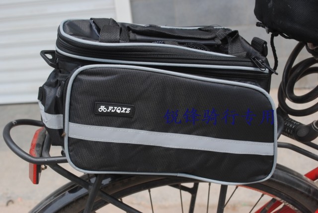 Bike Shelving Bag Rear Bag Travel Bag Riding Backseat Bag Expanded Reflective Strips Send Rain Cover Deliver Baby Bag Tailo Bag