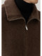 New men's lapel woolen jacket autumn and winter casual versatile top loose high-end solid color wool jacket