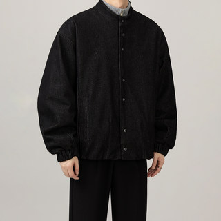 American Retro Stand-Collar down Jacket for Men 2025 Winter New Style Loose Short Warm Casual 90 White Duck down Coat