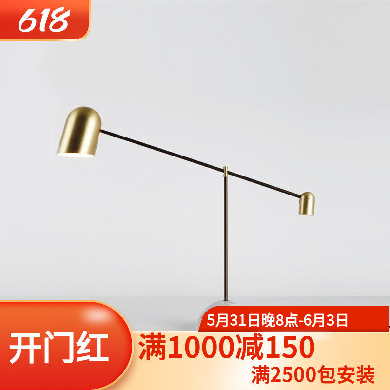 Postmodern Creative Marble Living-room Table Lamp Art Bedside Bedroom Hardware Book Room Decent Board Room Table Lamp