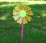 Мультяшная многоцветная игрушка «Ветерок» на солнечной энергии, новая коллекция, в цветочек, подсолнух