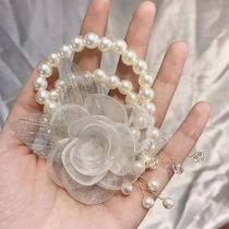 Korean-style bride bride sister group Pearl wrist wrist flower business winery party ring flower accessories