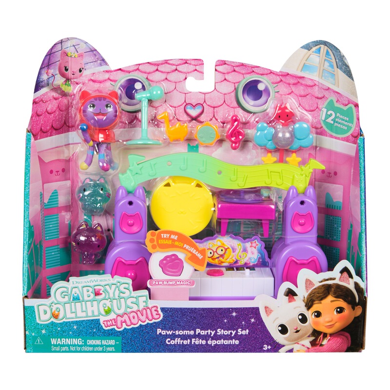 Gabby's Dollhouse New Product Movie-Themed Luxury Sound-Producing Big House Villa Girl's Pretend Play Toy