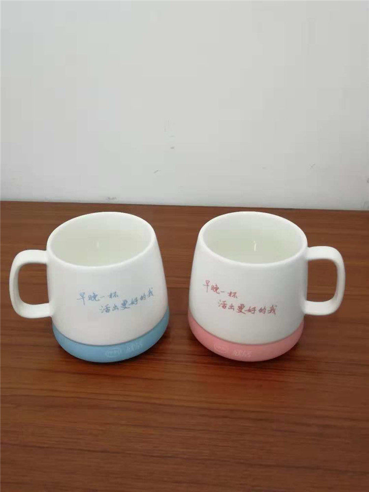 Ceramic Couple Cup Fun Creative Water Cup Coffee Cup Simple Mug Large Capacity Household Tea Pair Cup Set