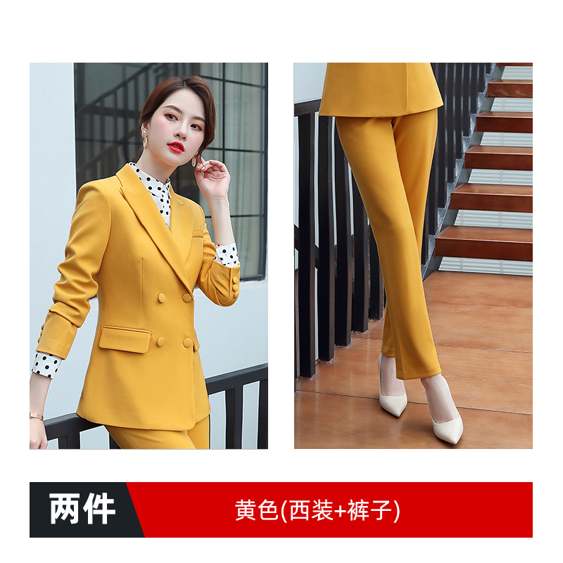 Mùa xuân / hè mới chuyên nghiệp phù hợp với hai mảnh váy chính thức cuộc họp kinh doanh dịp quần áo bảo hộ phỏng vấn thời trang váy