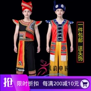 Trang phục mới của Zhuang trang phục nam gió quốc gia thiểu số Vân Nam Miao và quần áo dân tộc Đại Quý Châu