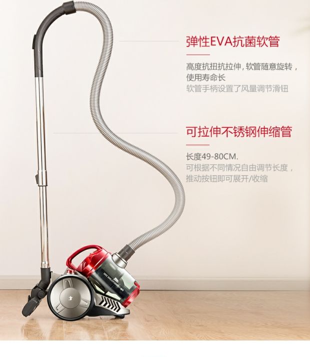 máy hút bụi công nghiệp panasonic Máy hút bụi Đức Pu Yun PYC-968 nhà cầm tay mạnh mẽ thảm nhỏ cực kỳ yên tĩnh máy thổi bụi công nghiệp