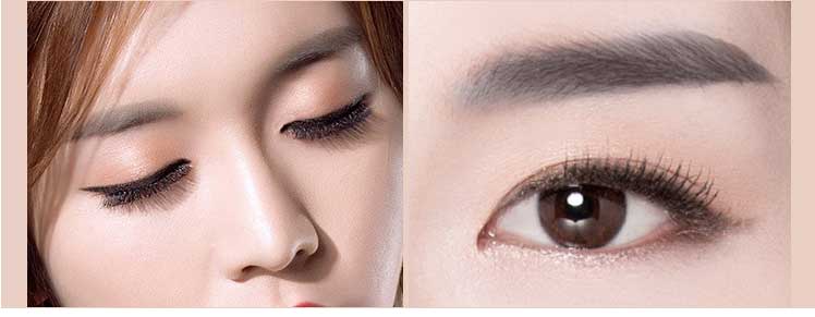 Mua và gửi 3 lần thay thế novo tự động xoay lông mày bút chì stereo tự nhiên dễ tô màu không bắt đầu nở - Bút chì lông mày / Bột / Stick chì kẻ mày innisfree bảng màu