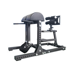 Heavy-duty abdominal and back trainer, Roman chair, goat push-up bench, GHD prone reverse leg raise, leg and hip flexion equipment