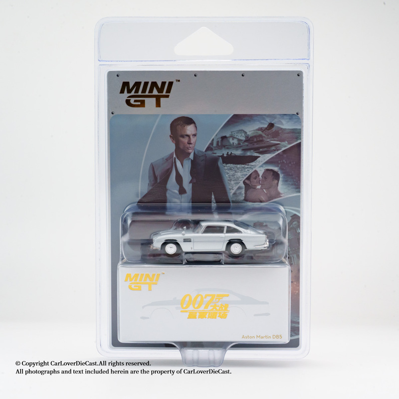 [in Stock] Mini Gt1:64 # 909 Aston Martin Db5 Alloy Car Model