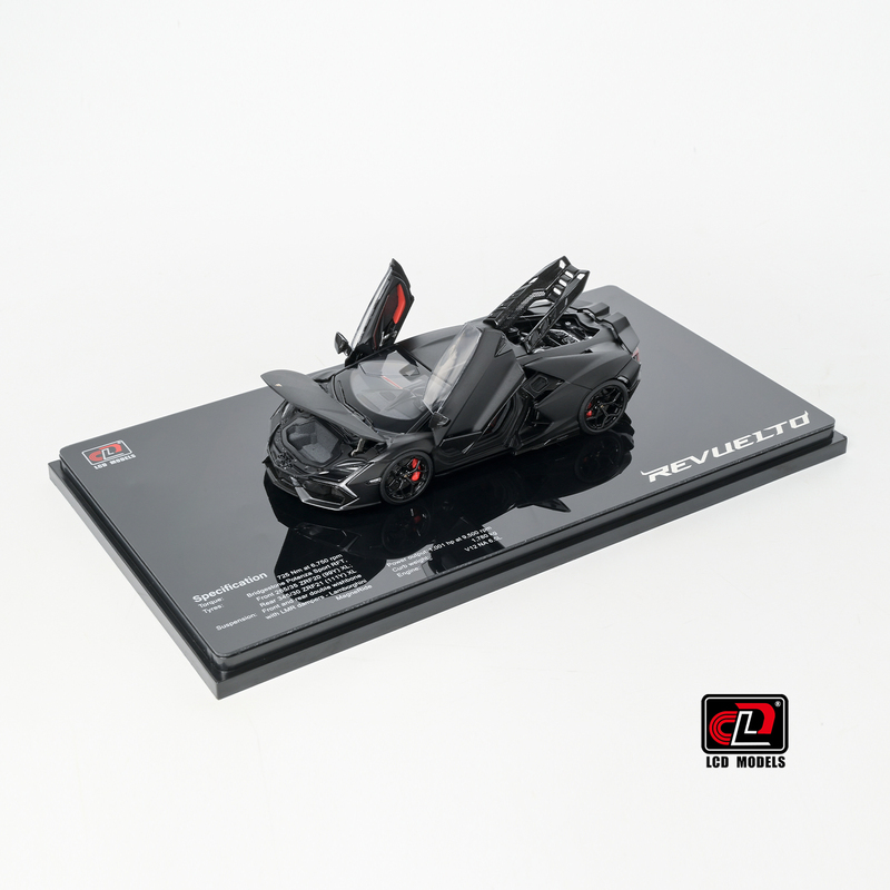 [in Stock] Lcd 1:43 Lamborghini Aventador Alloy Full-Function Car Model