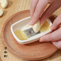 Japan imports garlic grinder manual garlic grinder household garlic grinder to beat garlic press ginger juice masher