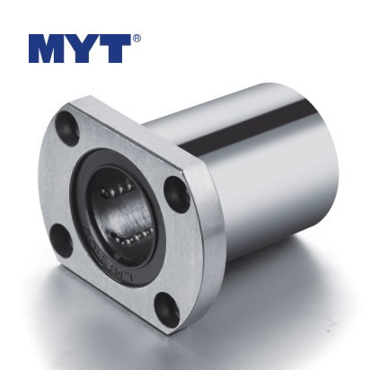 MYT Double-edged flanged Nickel plated Linear bearing LMH6 8 10 12 13 16 20 25 30UU