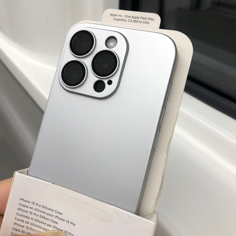 Silver Ultra-Thin Metallic Texture Suitable for iPhone 16 Pro Max Phone Case, Apple 14 Precision Hole Full Coverage 13 Premium Hard Case 12 Apple 11 Phone Case Silver Ultra-Thin Metallic Texture Suitable for iPhone 16 Pro Max Phone Case, Apple 14 Precision Hole Full Coverage 13 Premium Hard Case 12 Apple 11 Phone Case