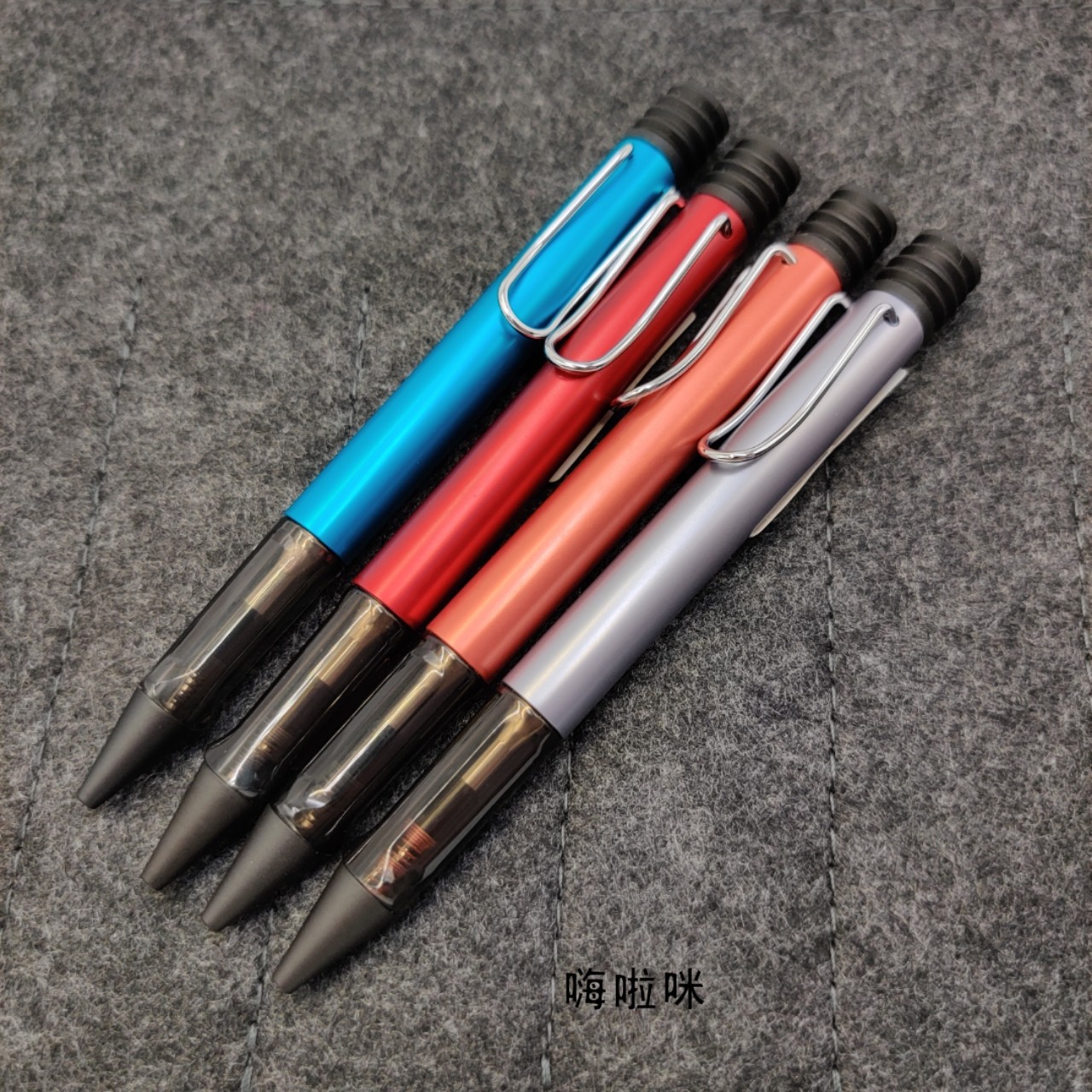 Kimlin German buys LAMY LAMY Red Silver and Sapphire Red Silver and Blue Out Metal Pen