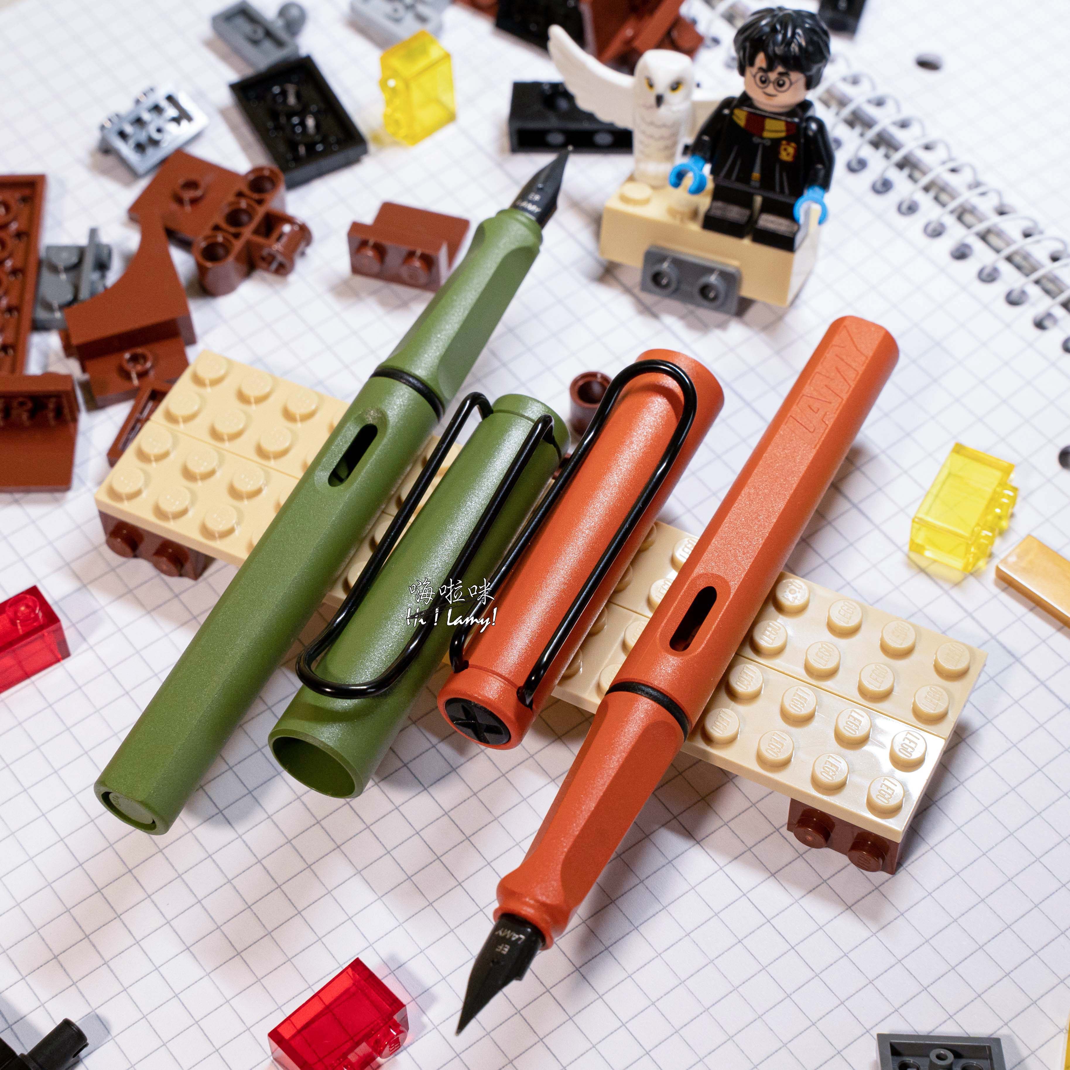 In Stock Kimlin German Lamy Ling Mei Fountain Pen Safari Hunting 2021 First Generation Frosted Orange Gift Hi Rami 