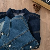 Осенняя хлопковая джинсовая куртка