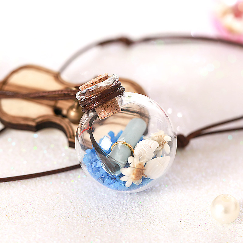 Fetal hair souvenir diy homemade baby fetal hair preservation bottle pendant Bracelet pendant Newborn baby making pendant