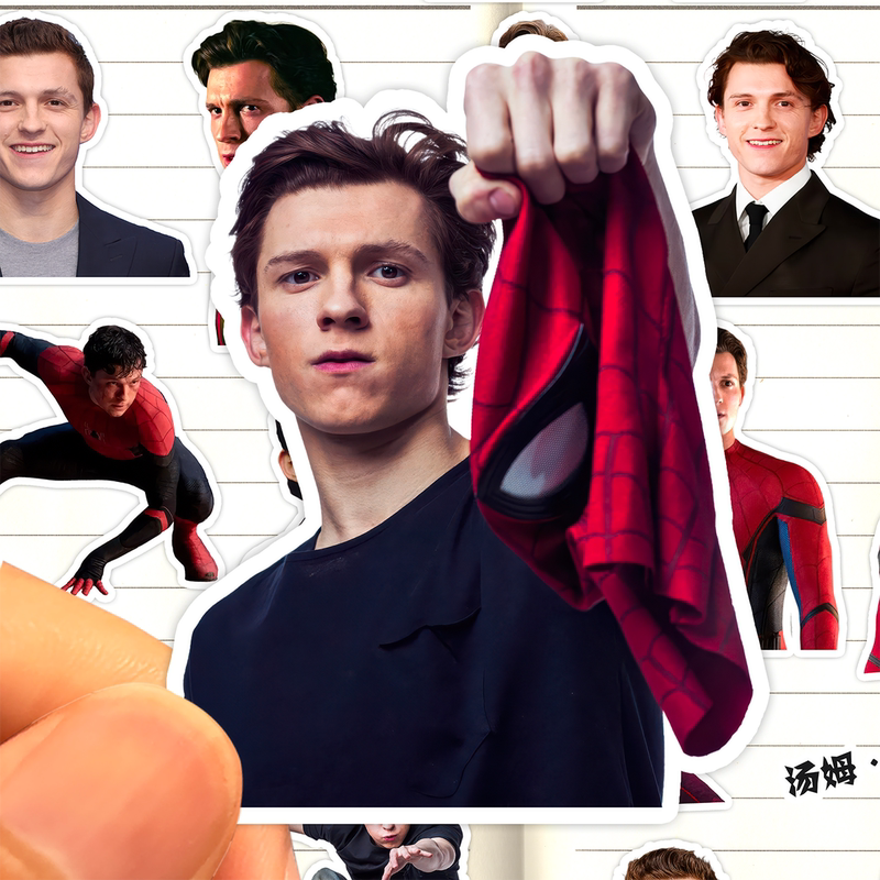 Tom Holland Dutch Brother Sticker High-Definition Waterproof British Actor Tom Holland Spider-Man Sticker