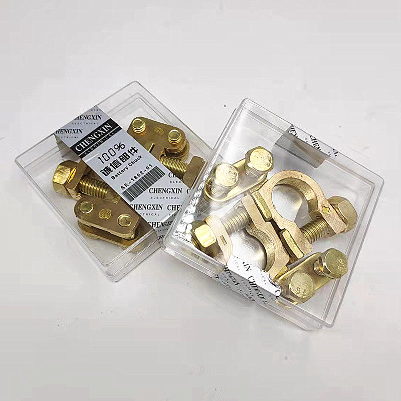 汽车货车电瓶卡子:纯铜加厚,解锁电瓶桩头新体验!-电瓶搭火线-淘宝百科网