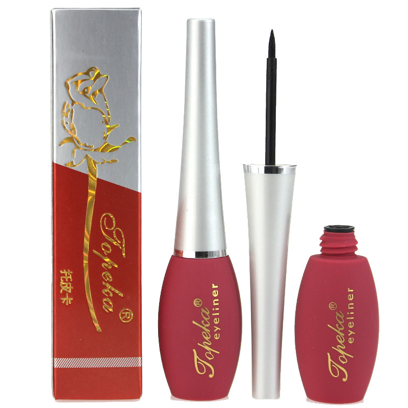 Novice beginner Huasha Pika Soft EyeLiner Hard Soft Brush Head Does Not Smudge Makeup Thick Black Quick Drying