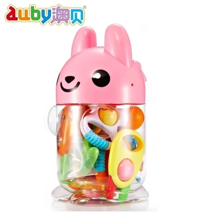 Aobei Early Education Toys Aobei 10-Pack Teething Rattle 463128 Aobei Baby Infant Toys Ten-Pack