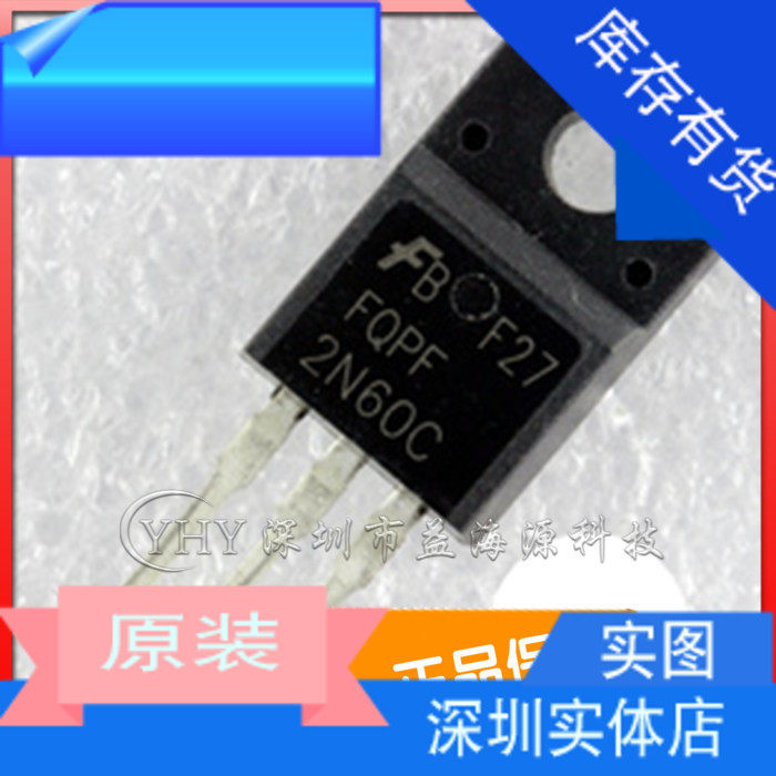 2N60 FQPF2N60C Field Effect Pipe FQPF2N60 MOSFET N TO-220F New Original