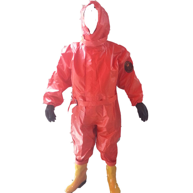 Class II chemical protective clothing Fire protective clothing Light chemical protective clothing with report and boots with gloves