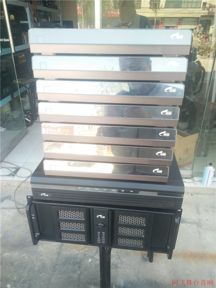 二手ktv点歌机服务器视易锋云7900网关服务器