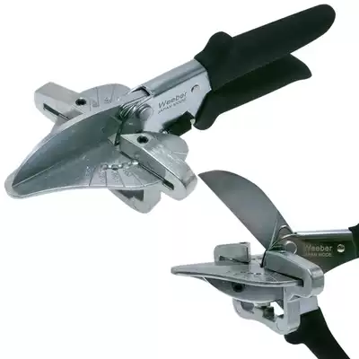 Japan weeber imported 45-degree angle scissors, electrician wire groove folding pliers, multi-function woodworking universal multi-purpose scissors