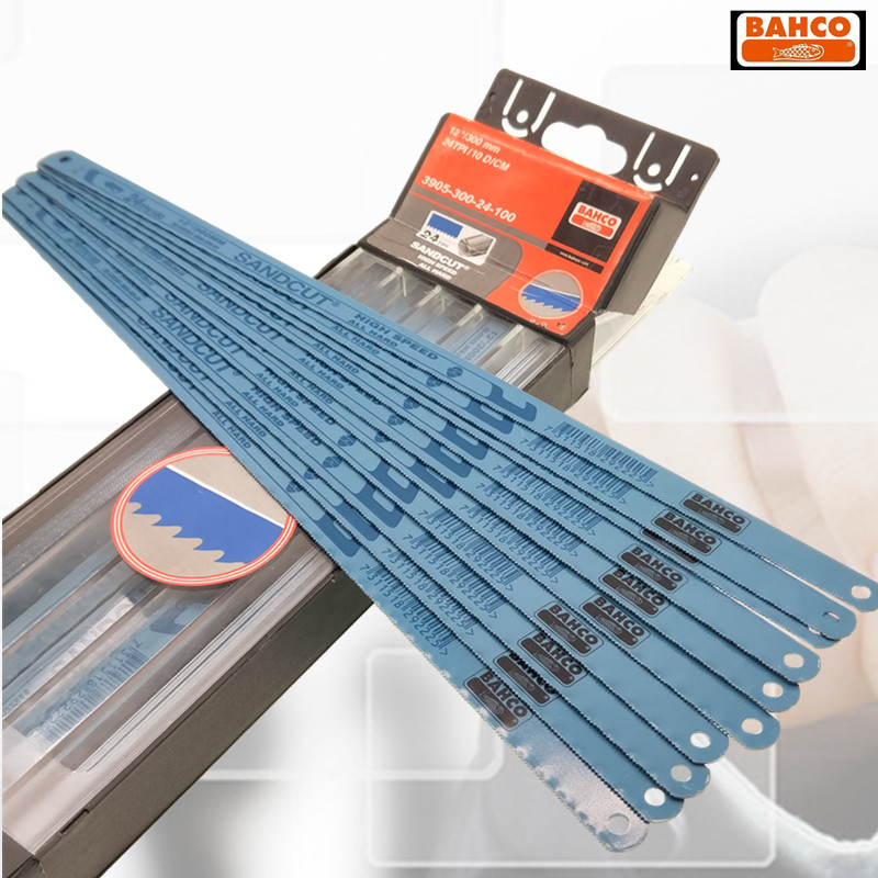 Imported Swedish BAHCO fish mark SANDFLEX blue fish high-speed net hand with hacksaw blade grinding blade with saw blade knife