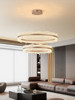 Modern Light Luxury Style Living Room Chandelier, High-End Design Main Light, 2026 New Italian-Style Round Atmospheric Main Hall Lighting Fixture