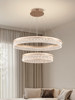 Italian-Style Light Luxury Living Room Chandelier Led Smart Room Light 2025 New Minimalist High-End Circular Hall Chandelier