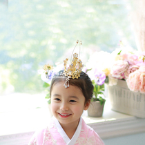 Korean woman haircut South Korean North Korean ethnic crown jewel childrens hair stage hairpin hairpin hairpin for bridal photo gig