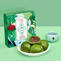 Liuhexin (hopes) Green mugwort dumplings red bean flavor mugwort green dumplings Qingming fruit dumplings 220g