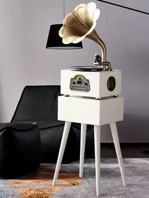 Vinyl record player lp phonograph modern light luxury film vinyl machine vintage cd player Bluetooth audio