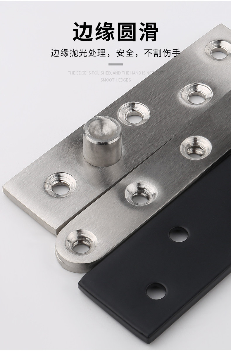 Door Metal Ringing String Ringing Heavy-Duty Stainless Steel Invisible Hidden Pivot Hinge for ...