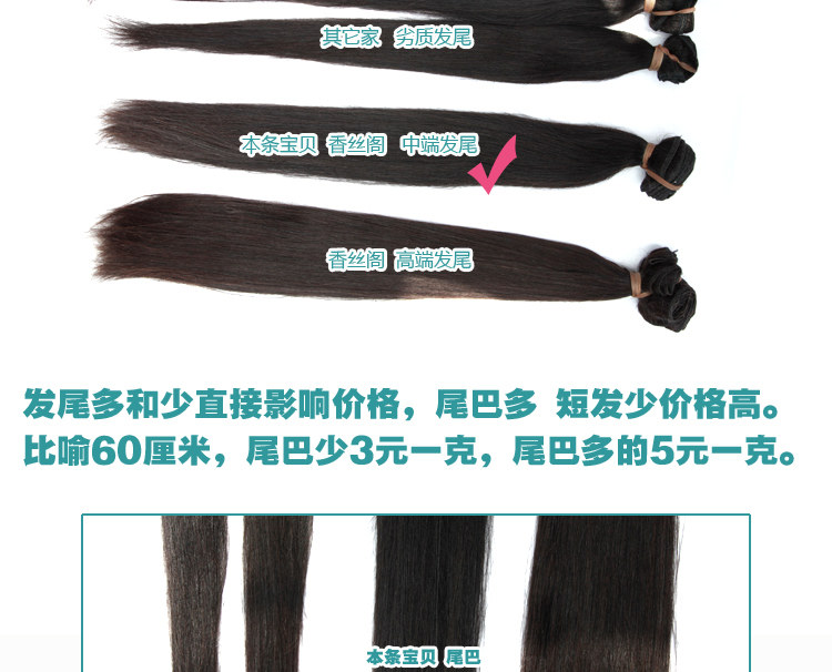 Extension cheveux - Ref 226331 Image 14