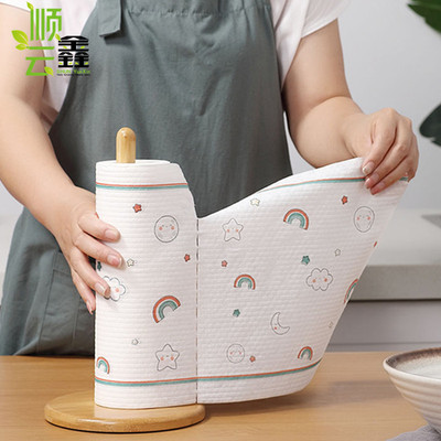 双层厚款30片!顺云鑫洗碗厨房懒人抹布