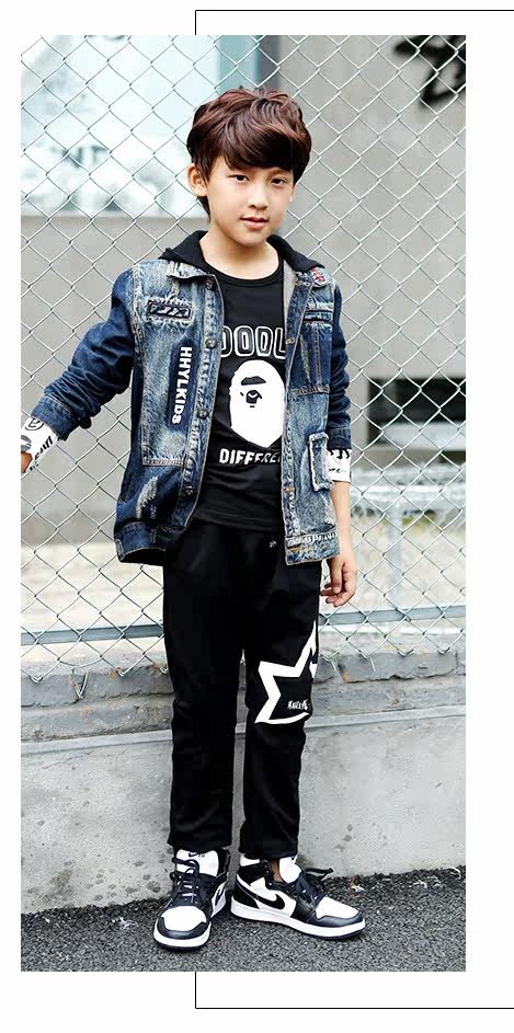 Blouson pour garcon en toile - Ref 2156931 Image 22