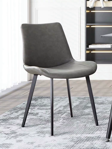 Итальянский легкий роскошный обеденный стул Одинокий стул Nordic Modern Iron Chair Net Red Staul Economy Streston