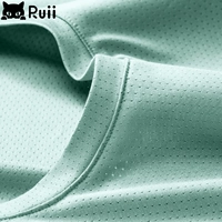 Шелковая быстросохнущая летняя тонкая футболка, дышащая летняя одежда, короткий рукав, 2024 года, большой размер