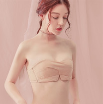 Japan's shoulder-free underwear female chest gathers to hold a word of shoulder