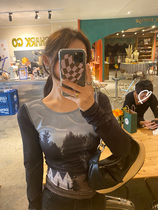 wxlstudio summer thin long sleeve T-shirt women 2021 New Slim Skinny matching blouse top