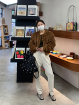WXLSTUDIO Environmentally friendly imitation of fur girl 2021 new fashion gas Teddy Lamb coat