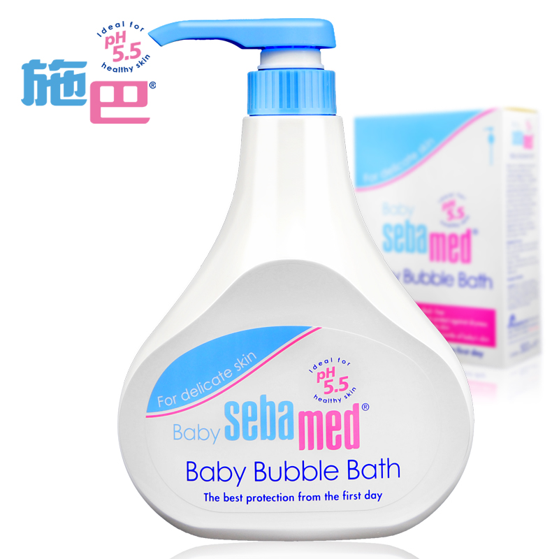 【天猫超市】德国进口沐浴露 施巴婴儿童泡泡浴露500ML宝宝沐浴乳