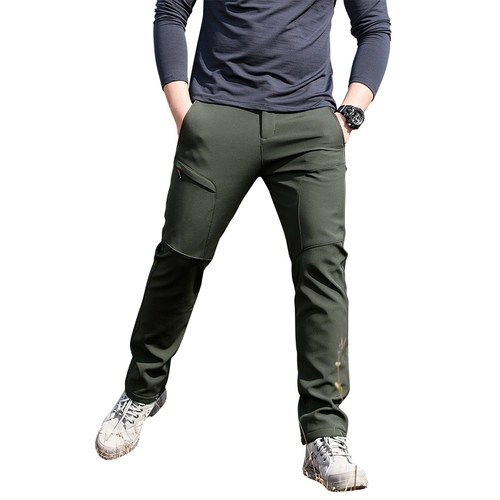 Дорожные утепленные ветрозащитные водонепроницаемые бархатные удерживающие тепло альпинистские демисезонные штаны подходит для пеших прогулок